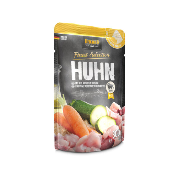 Sachets Belcando 300 G Poulet Et Riz Avec Carottes Et Courgettes