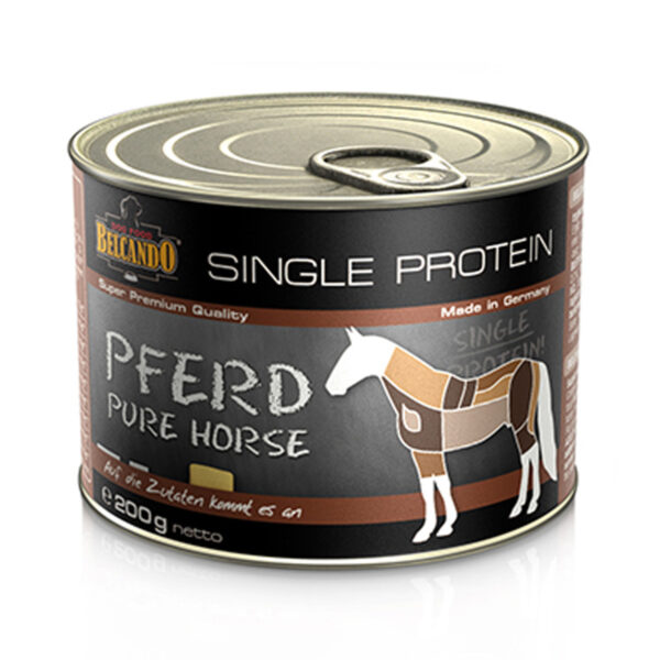 Boites Belcando 200 G Single Protein Cheval