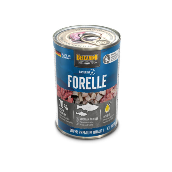 Boite Belcando Baseline Truite 400g