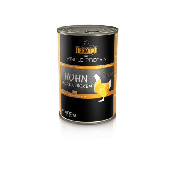 Boites Belcando 400 G Single Protein Poulet