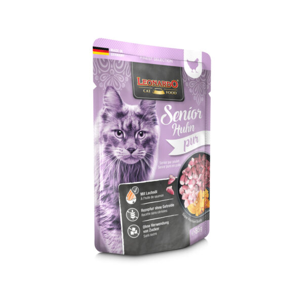 Sachet Leonardo 85 G Senior Pur Poulet