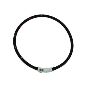 Collier Lumineux, Led, Ø20cm/70cm, Noir