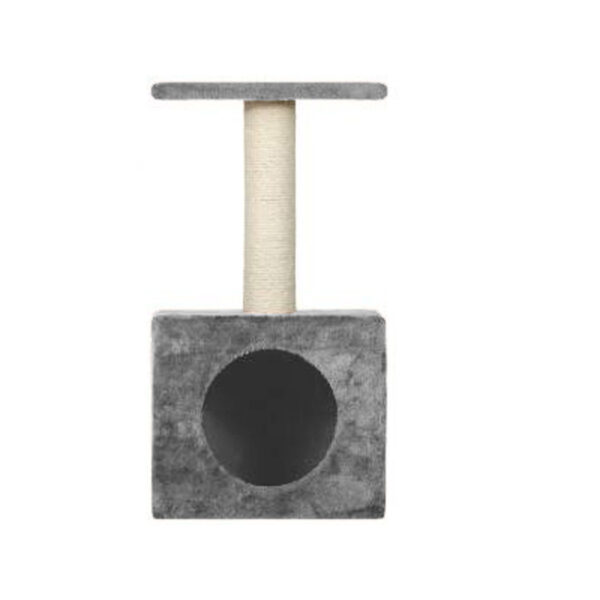 Cat Tree Kitty Niche 30x30x56.5cm Gris