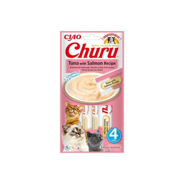 Churu Puree Thon Et Saumon