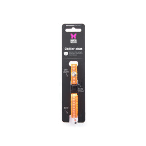 Collier Chat Safety Orange