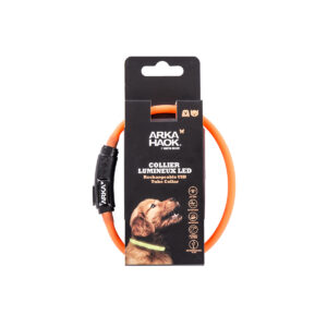 Arka Haok Collier Lumineux Orange 0,7x35 Cm